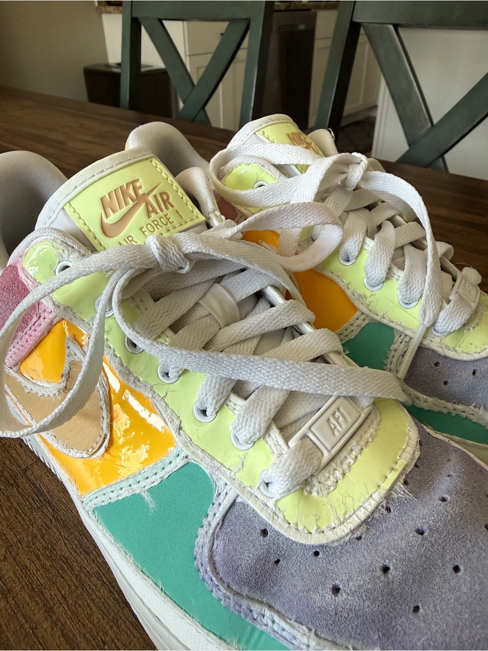 Nike Air Force 1 '07 LX Pastel Reveal Women's Sneakers Size 8.5- Retired - Picture 8 of 16